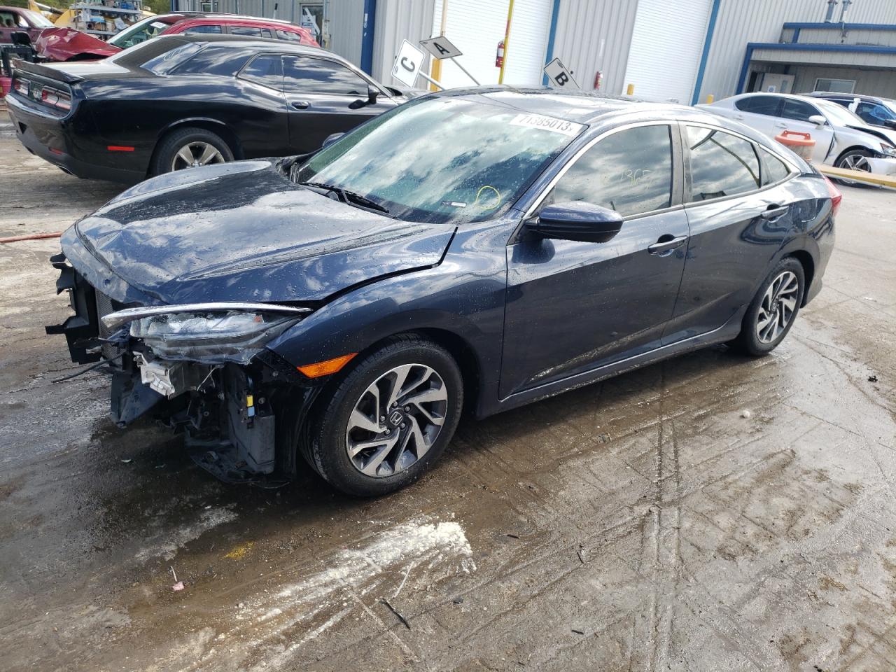 honda civic 2017 19xfc2f74he076986