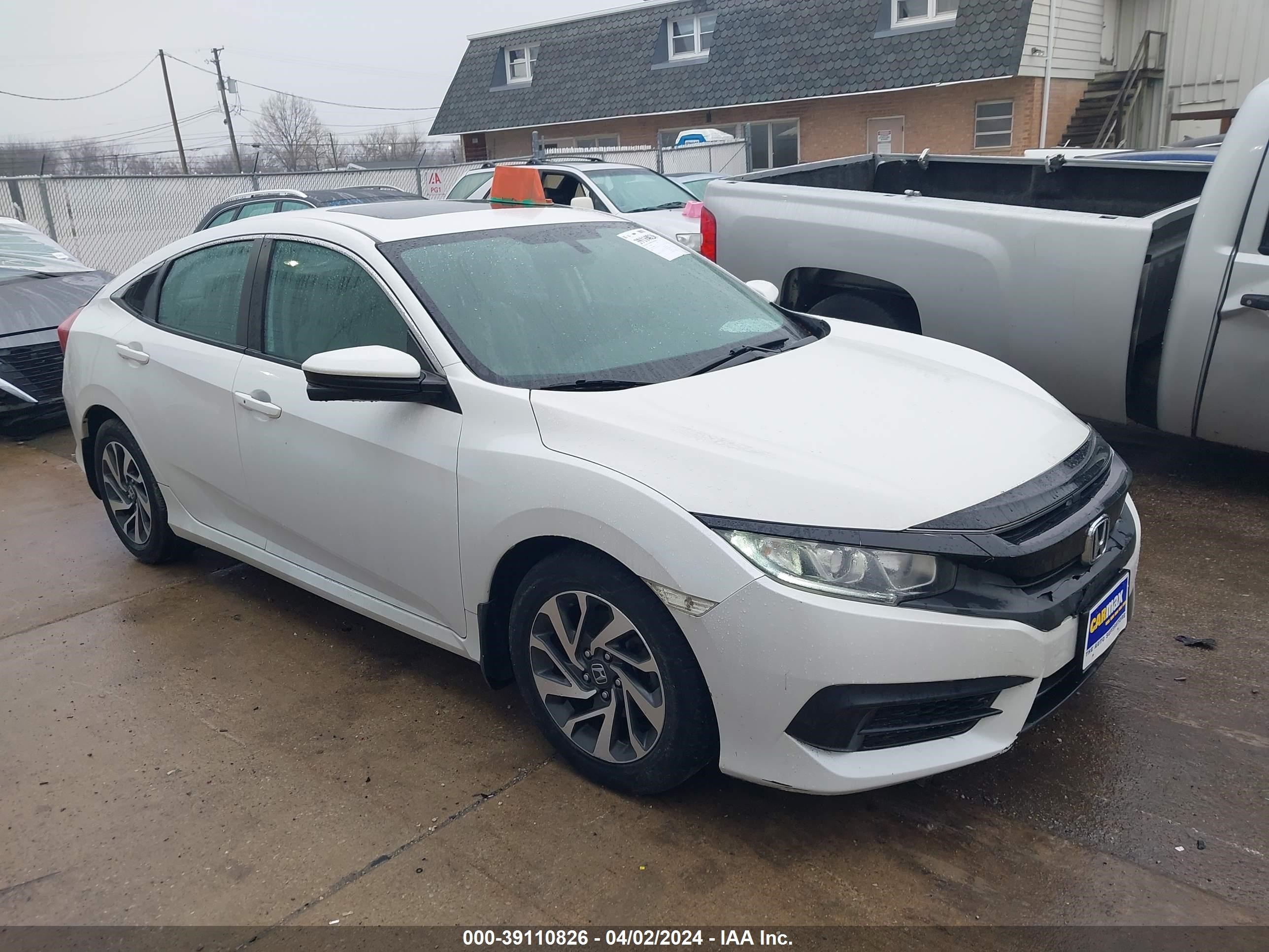 honda civic 2016 19xfc2f76ge028999