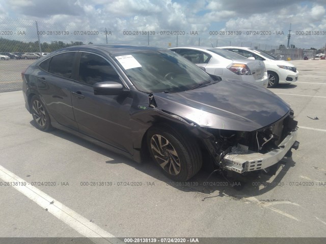 honda civic sedan 2018 19xfc2f76je015208