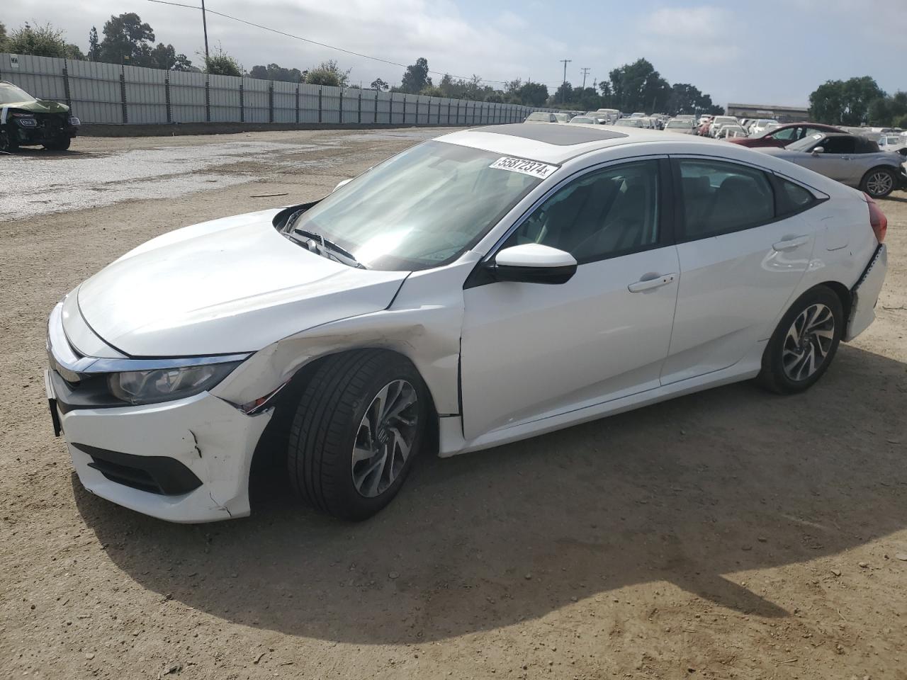 honda civic 2016 19xfc2f77ge227415