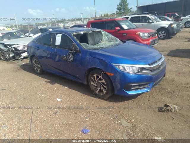 honda civic sedan 2017 19xfc2f77he039608