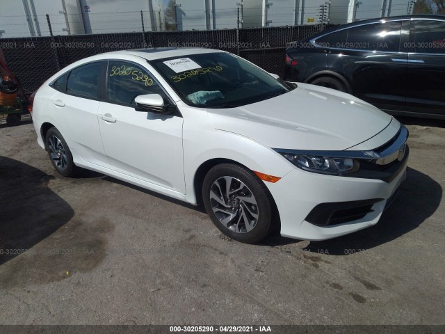 honda civic sedan 2017 19xfc2f77he063584