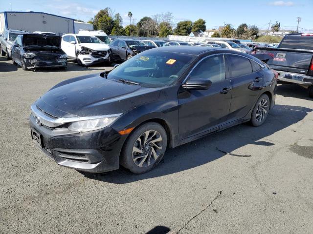 honda civic ex 2017 19xfc2f77he210146