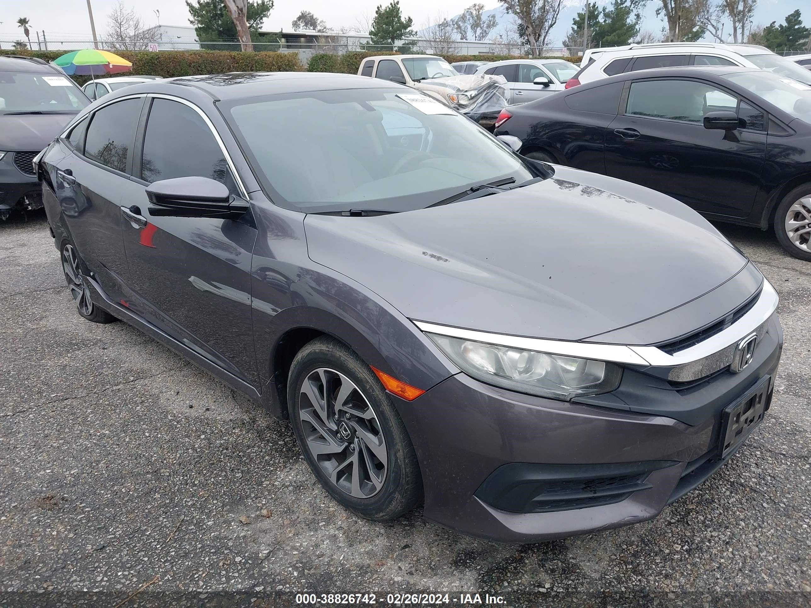 honda civic 2017 19xfc2f77he227366