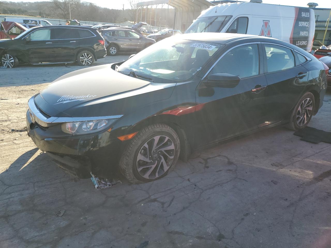 honda civic 2018 19xfc2f77je031255