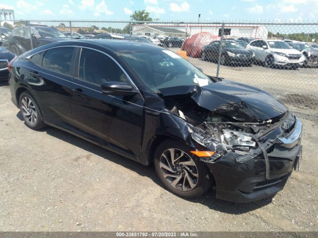 honda civic sedan 2017 19xfc2f78he204596