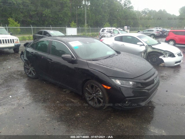 honda civic sedan 2019 19xfc2f80ke045329