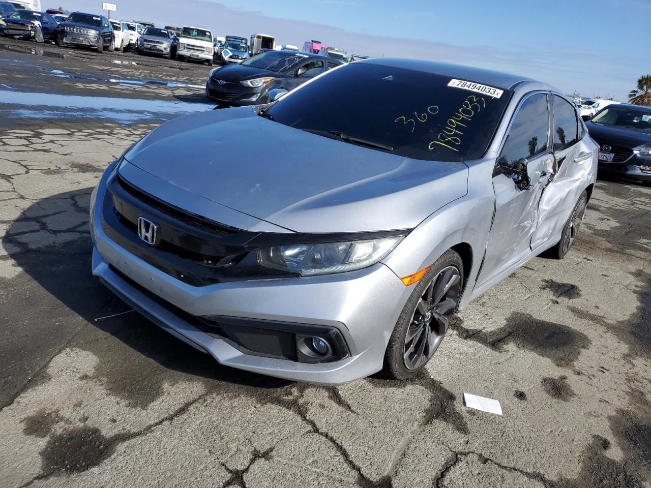 honda civic 2019 19xfc2f83ke206272