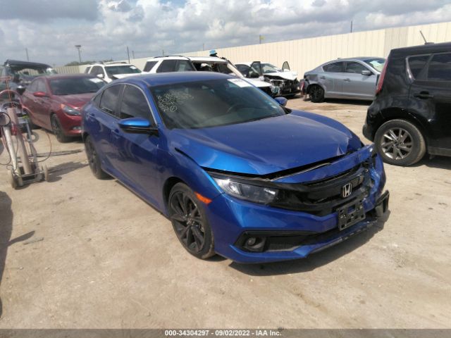 honda civic sedan 2020 19xfc2f84le008155