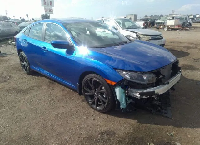 honda civic sedan 2020 19xfc2f84le204404