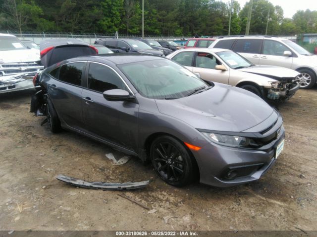 honda civic sedan 2020 19xfc2f85le020234