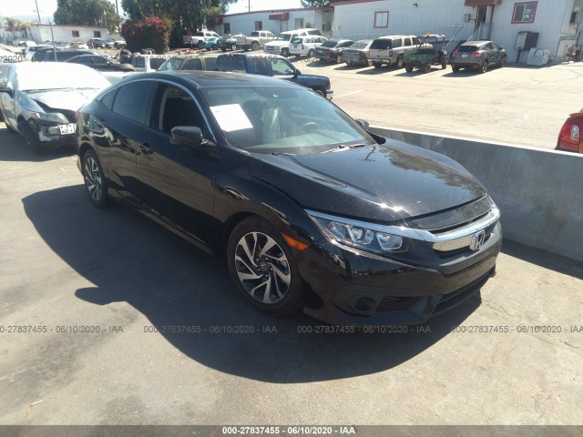 honda civic sedan 2017 19xfc2f86he219753