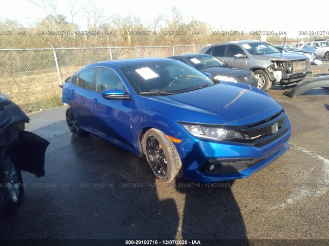 honda civic sedan 2019 19xfc2f86ke026722