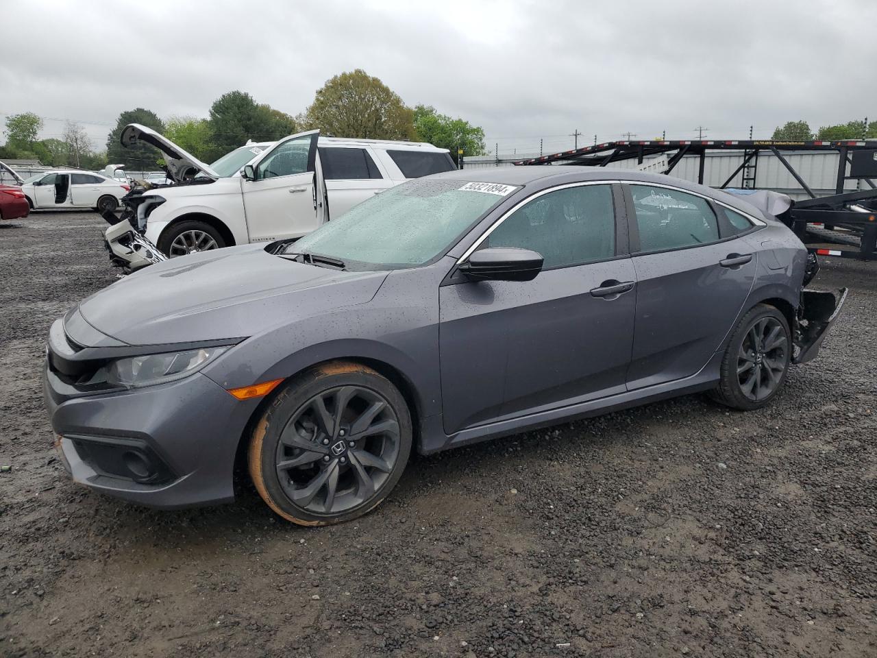 honda civic 2021 19xfc2f86me004061