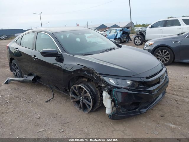 honda civic 2021 19xfc2f87me003775