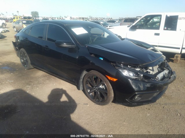 honda civic sedan 2019 19xfc2f88ke027855