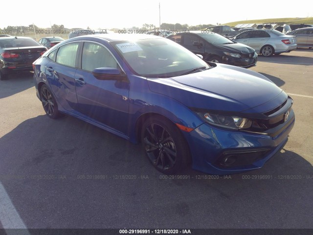 honda civic sedan 2019 19xfc2f8xke019112