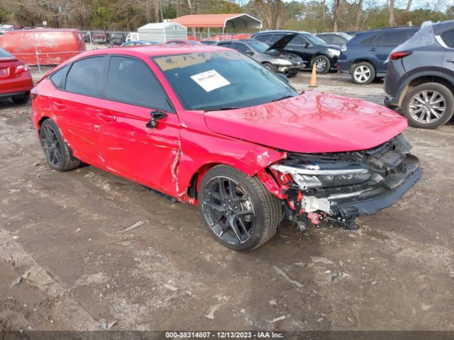 honda civic 2023 19xfl2h82pe006696