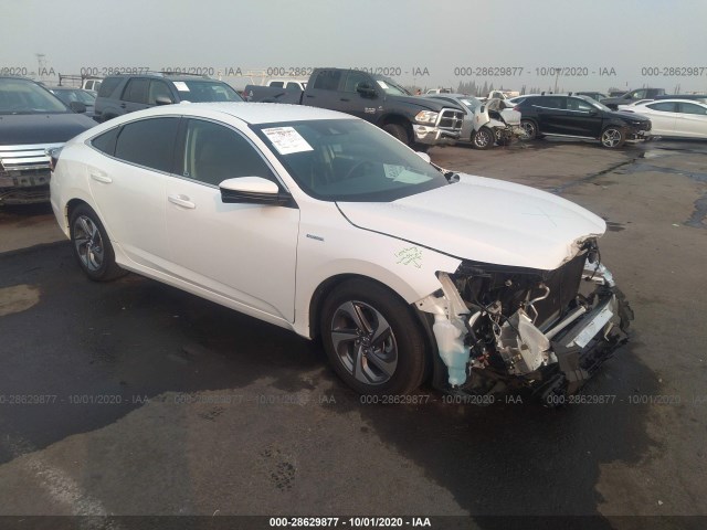 honda insight 2020 19xze4f5xle009934