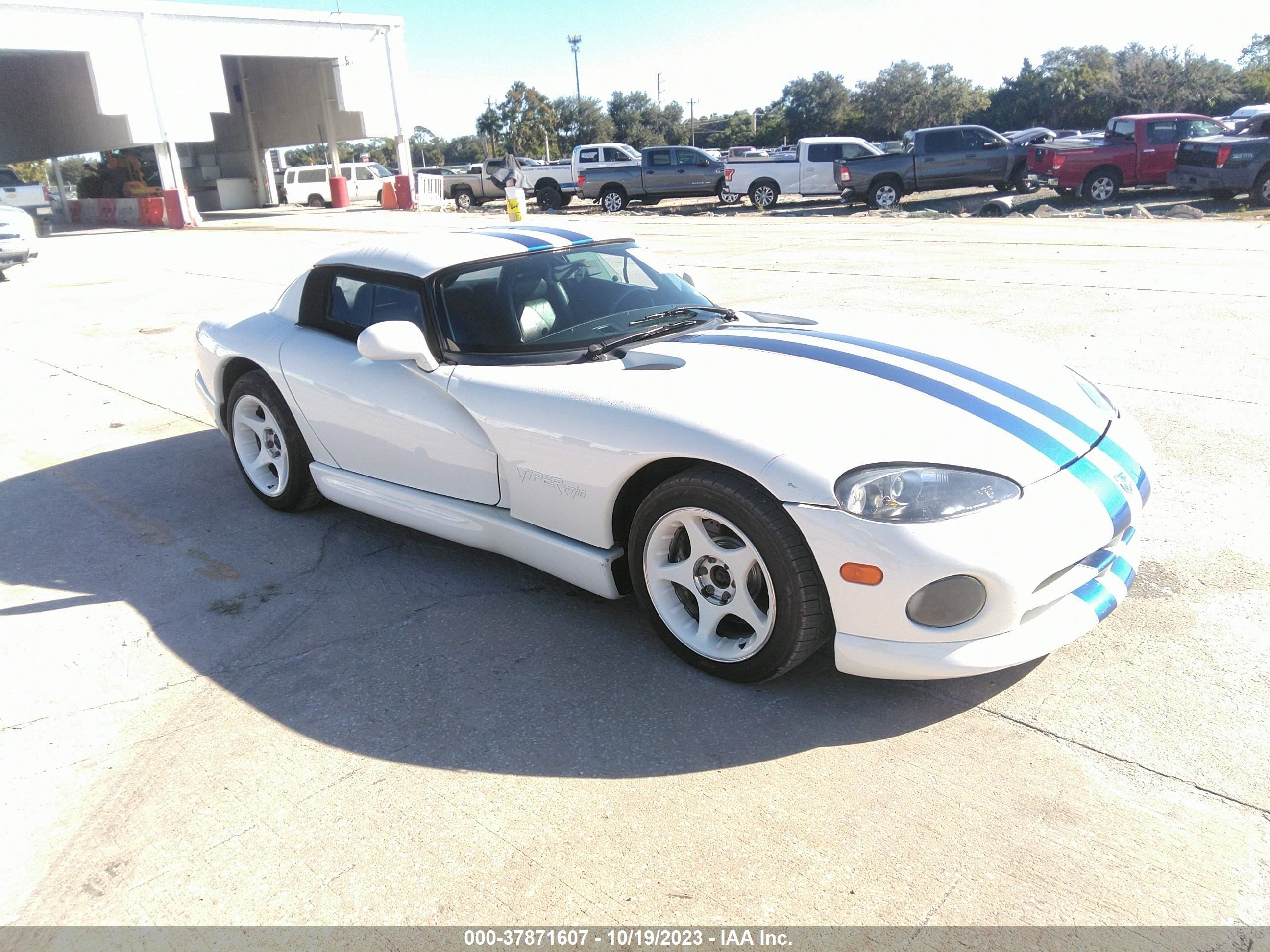 dodge viper 1996 1b3br65e8tv100295