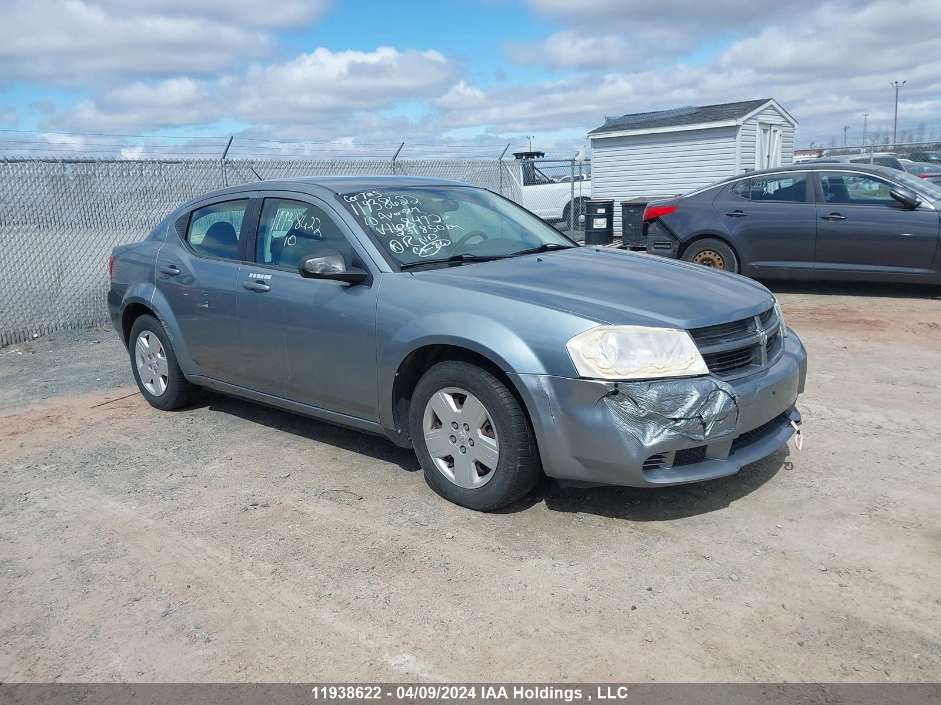 dodge avenger 2010 1b3cc4fb4an168492