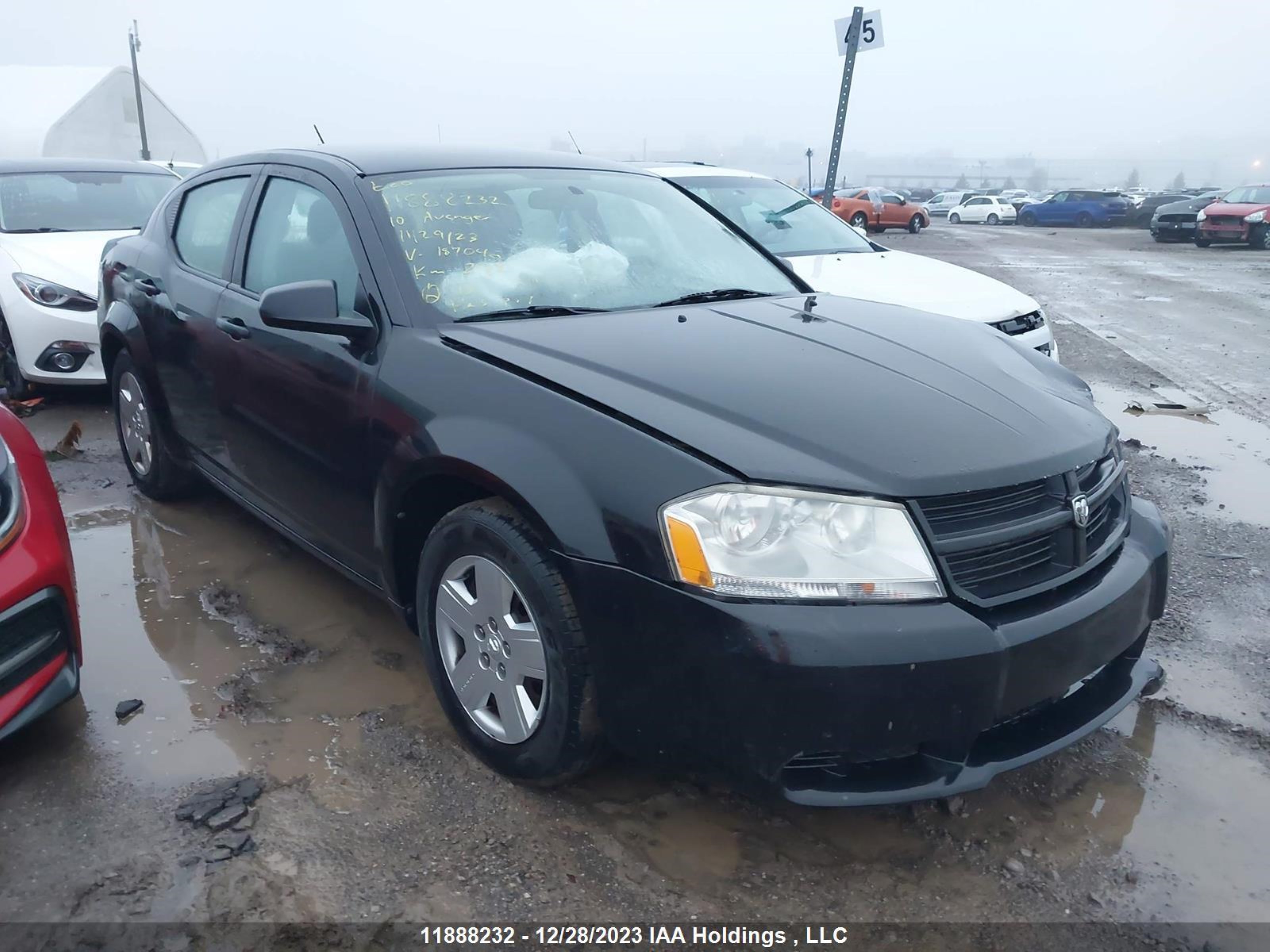 dodge avenger 2010 1b3cc4fbxan187046