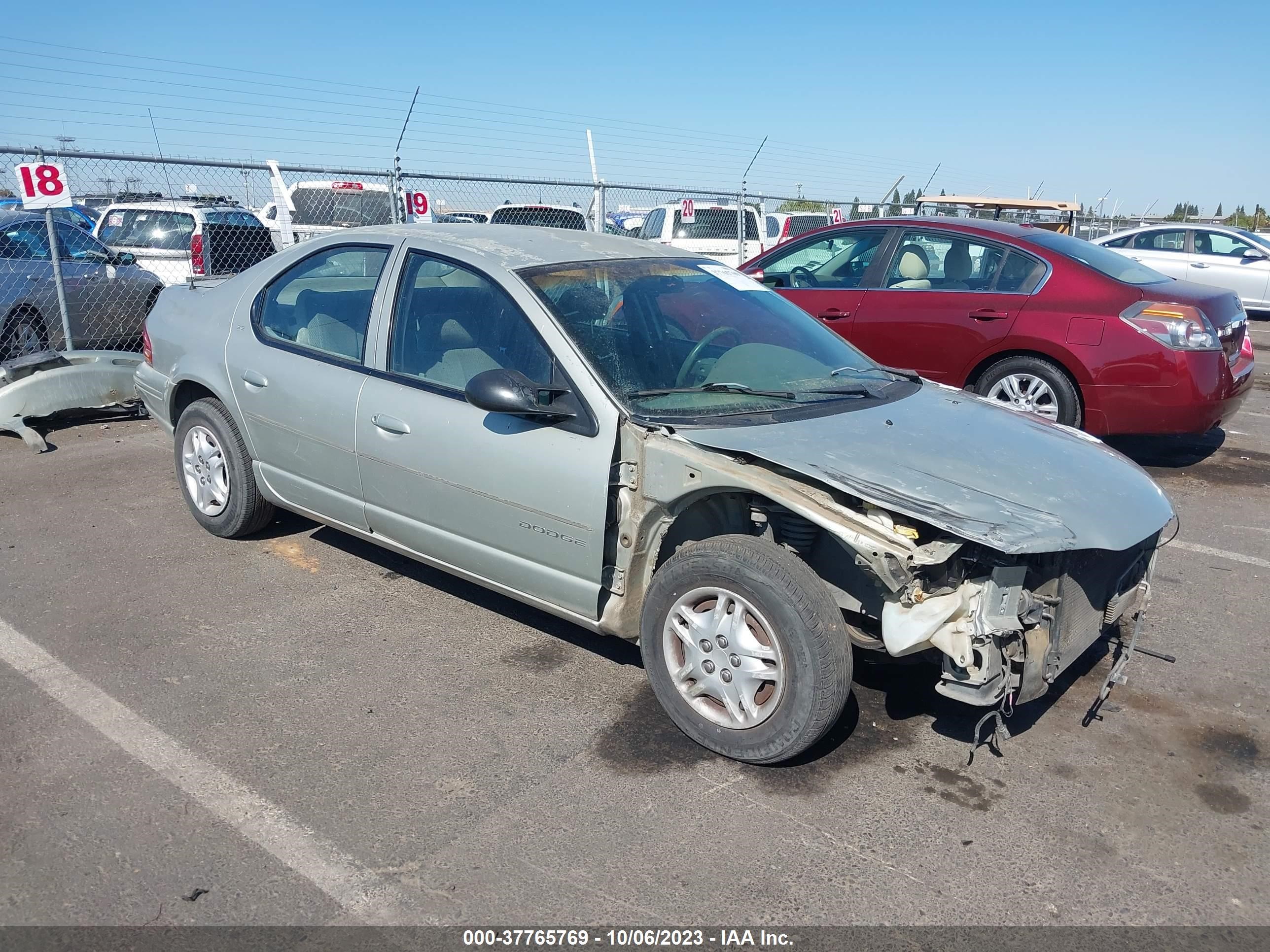 dodge stratus 2000 1b3ej46c1yn221151