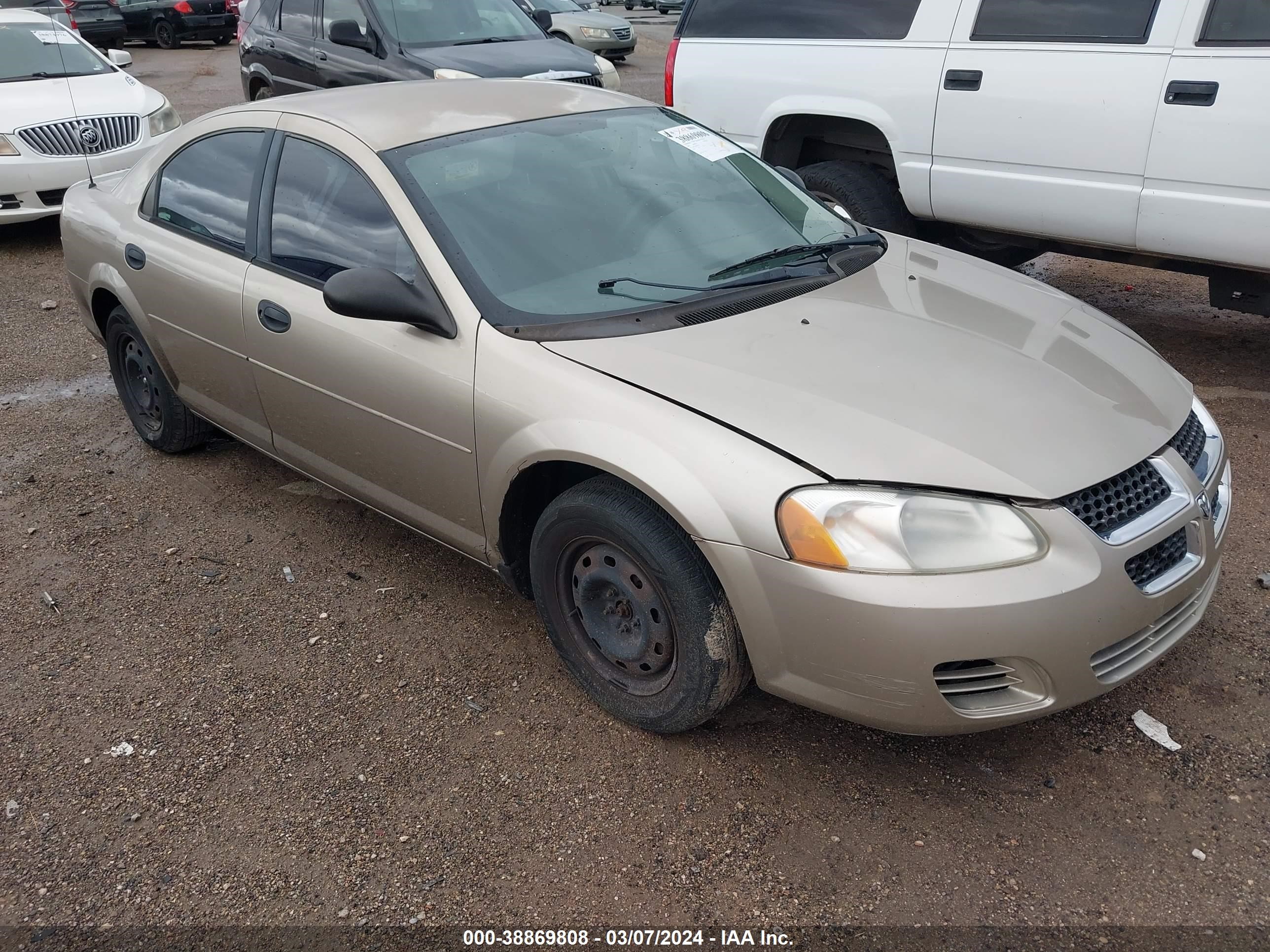 dodge stratus 2004 1b3el36r04n245296