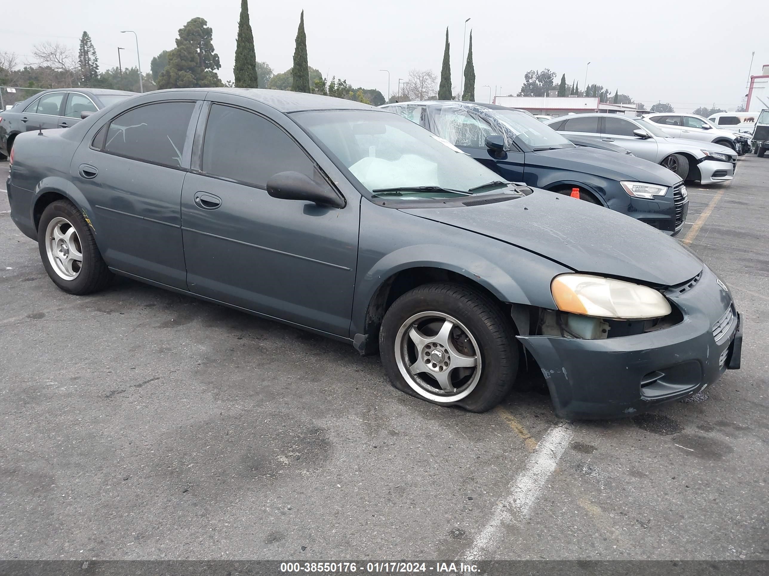 dodge stratus 2002 1b3el36x62n232693