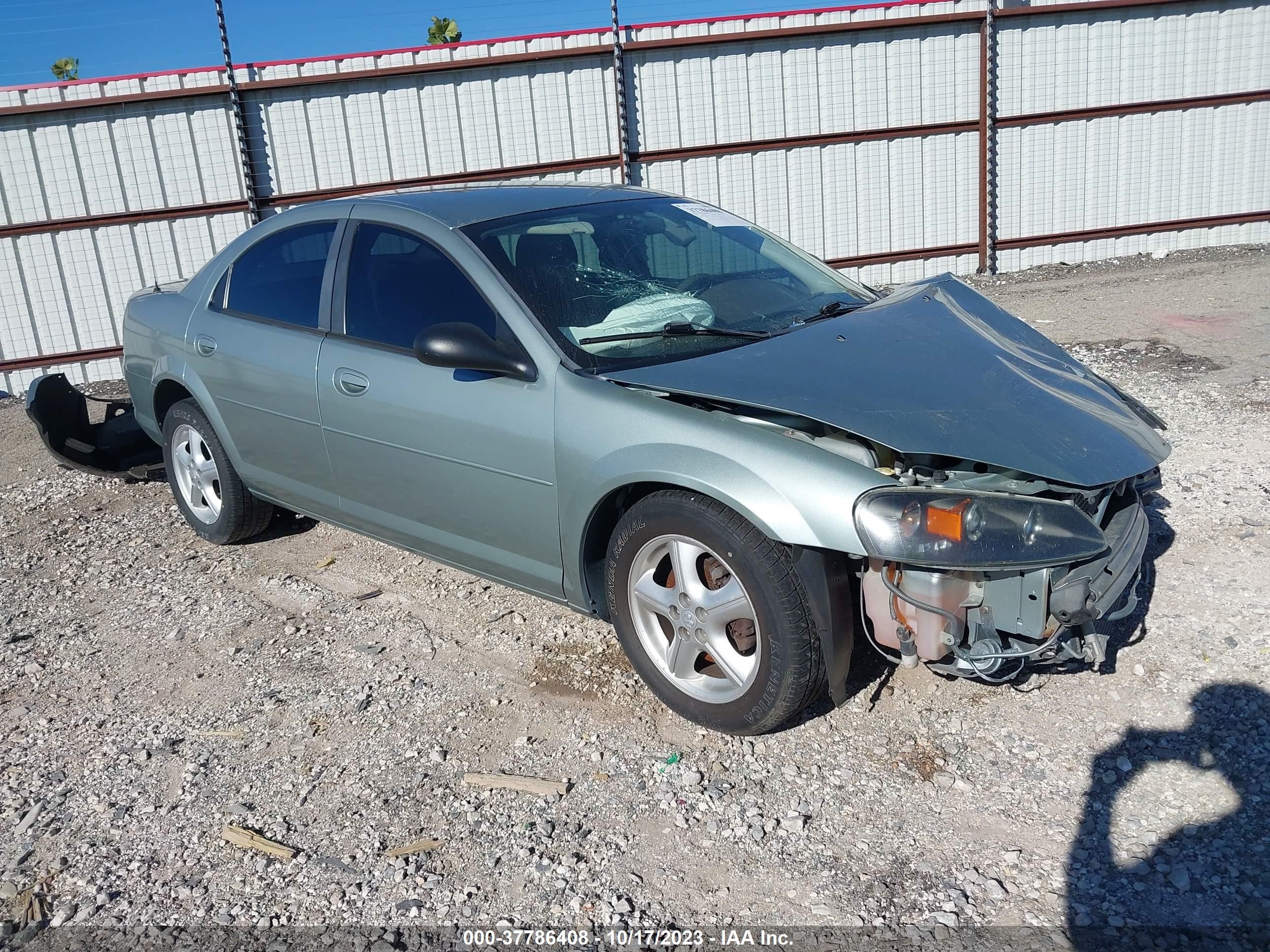 dodge stratus 2006 1b3el46rx6n206630