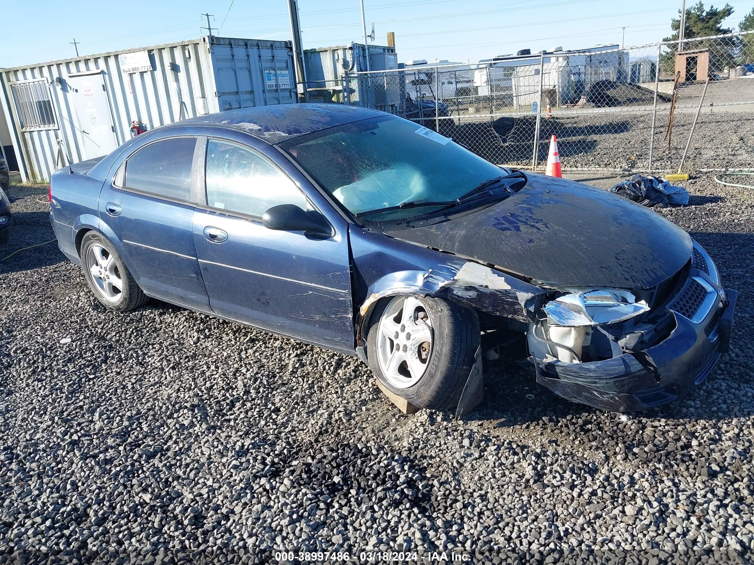 dodge stratus 2005 1b3el46x15n666983