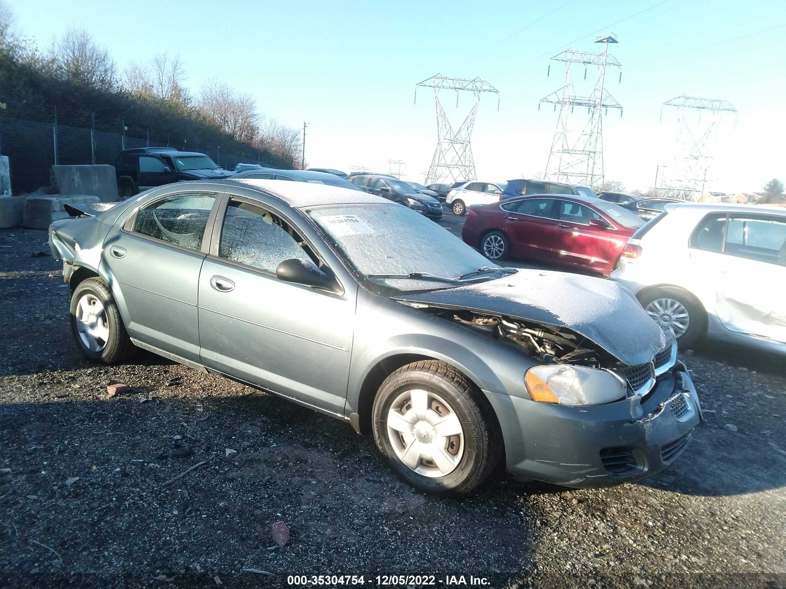 dodge stratus 2006 1b3el46x26n177249