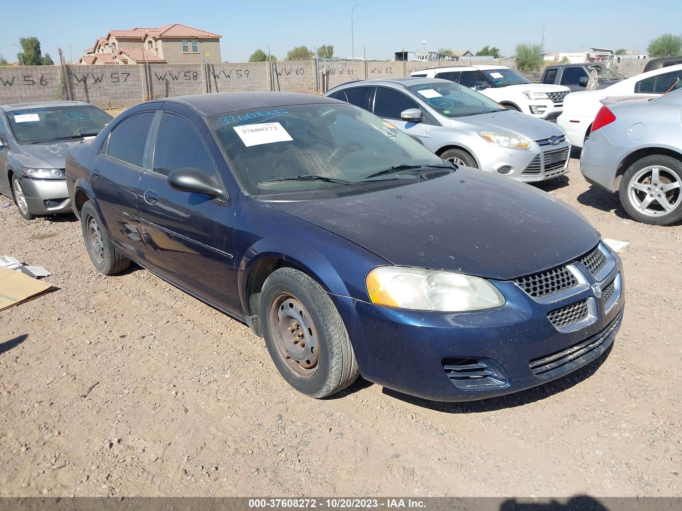 dodge stratus 2005 1b3el46x35n651322