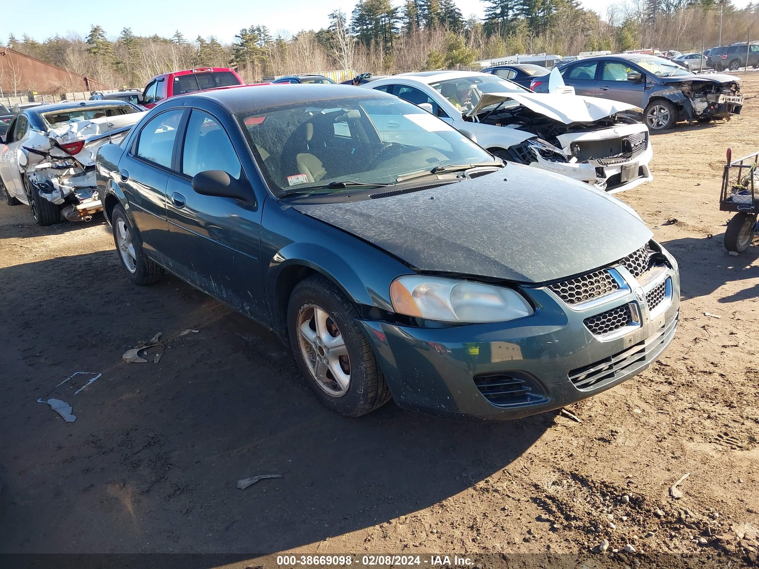 dodge stratus 2004 1b3el46x44n252286