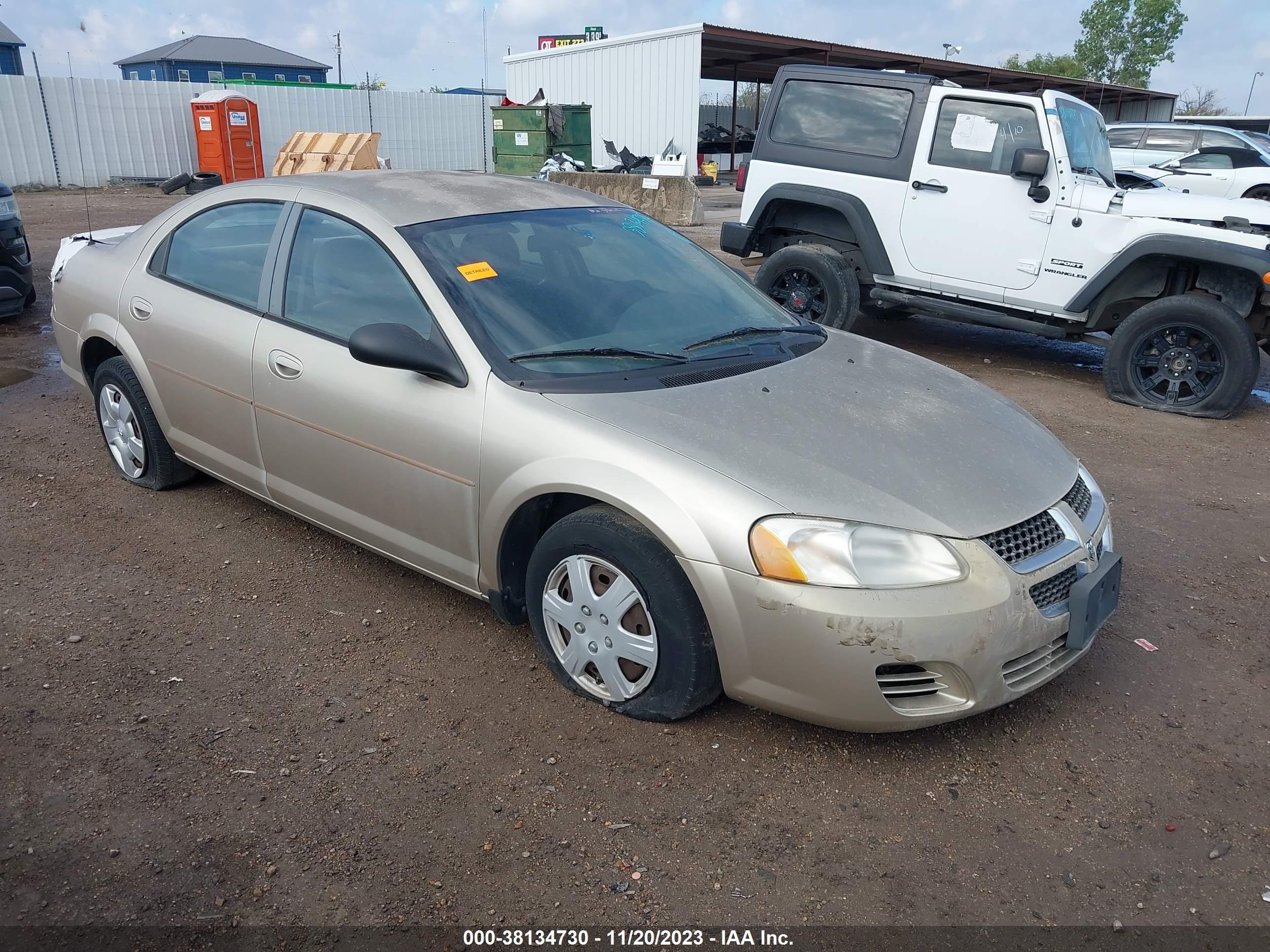 dodge stratus 2006 1b3el46x46n221848