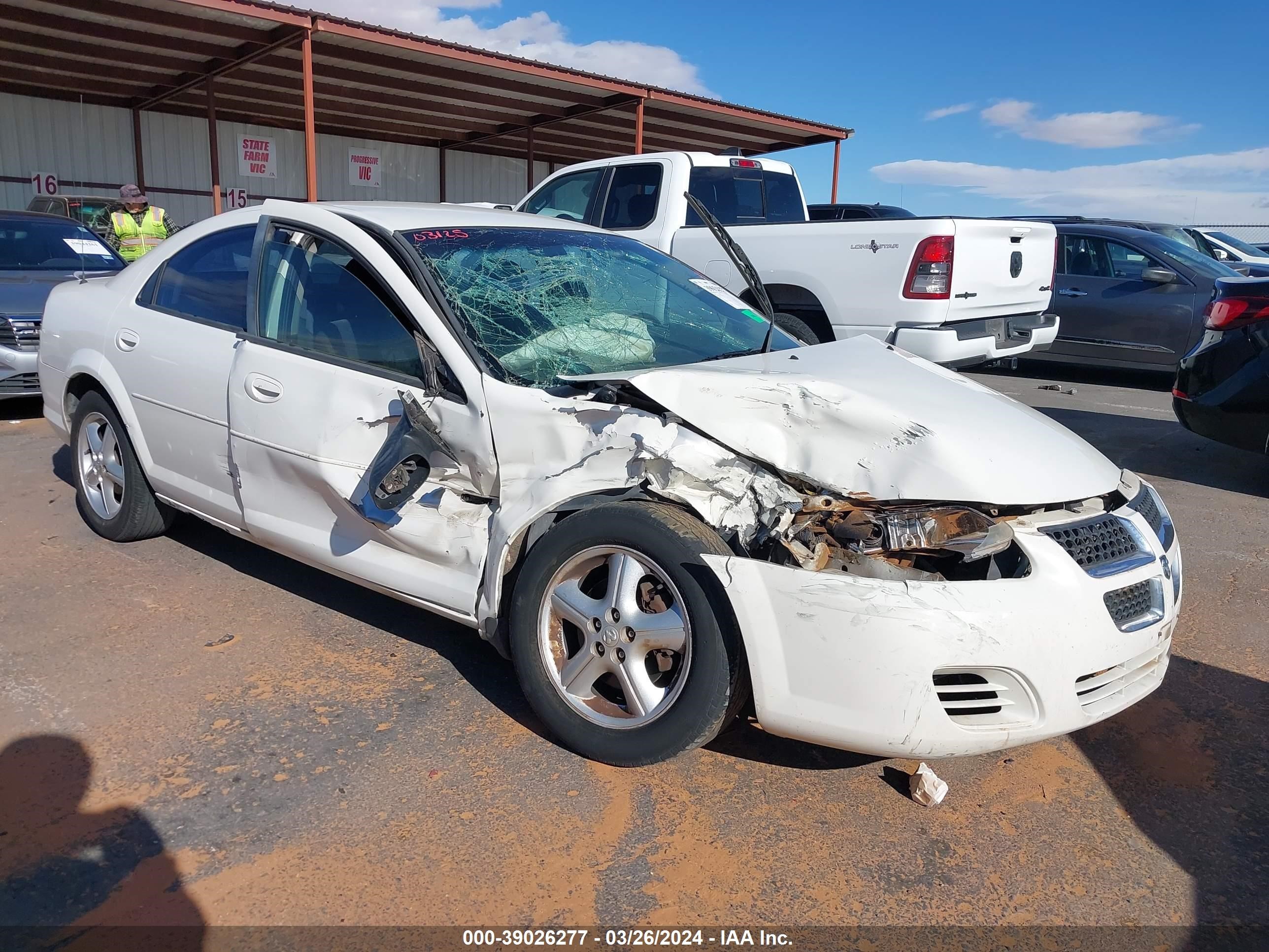 dodge stratus 2006 1b3el46x96n155779