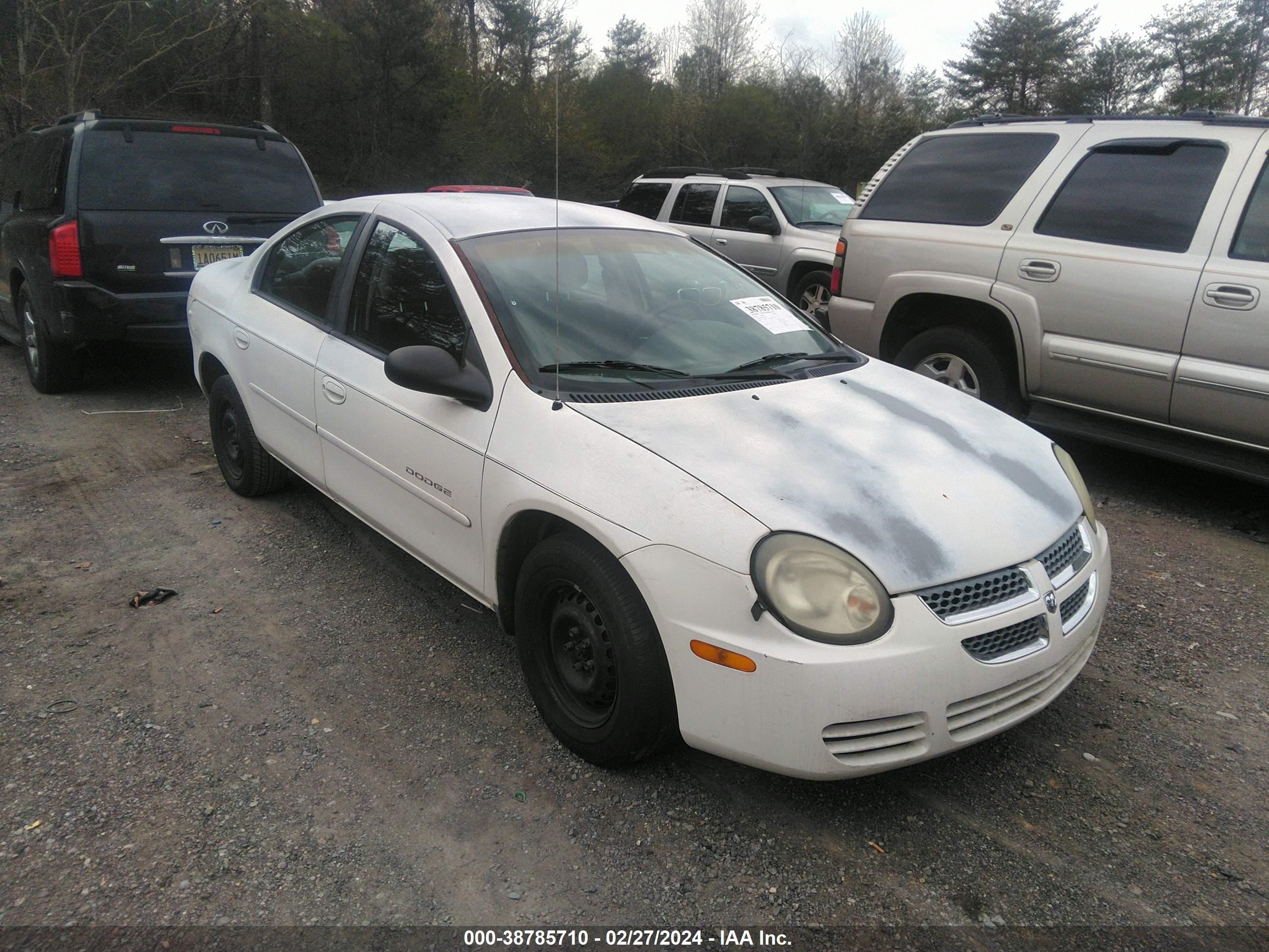 dodge neon 2001 1b3es46c61d118624