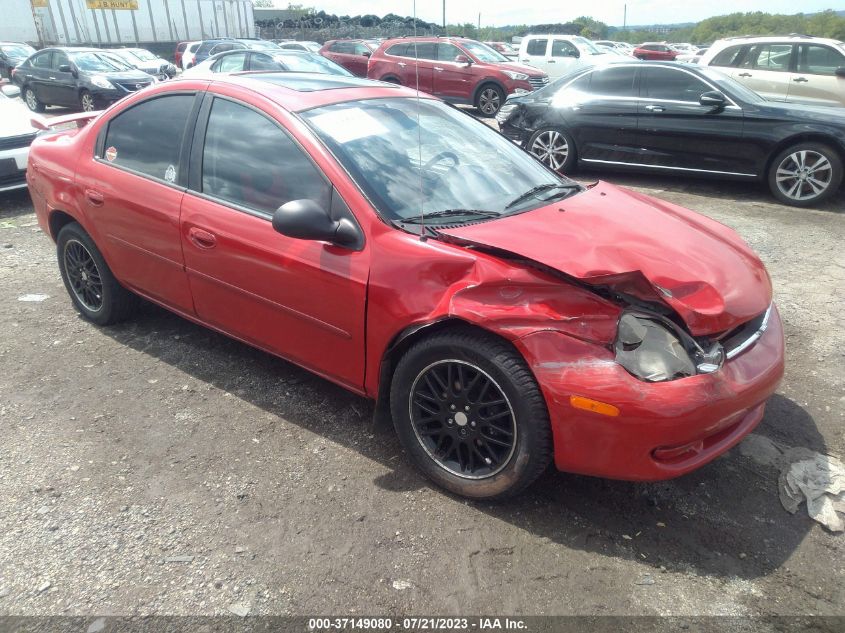 dodge neon 2001 1b3es46c61d252954