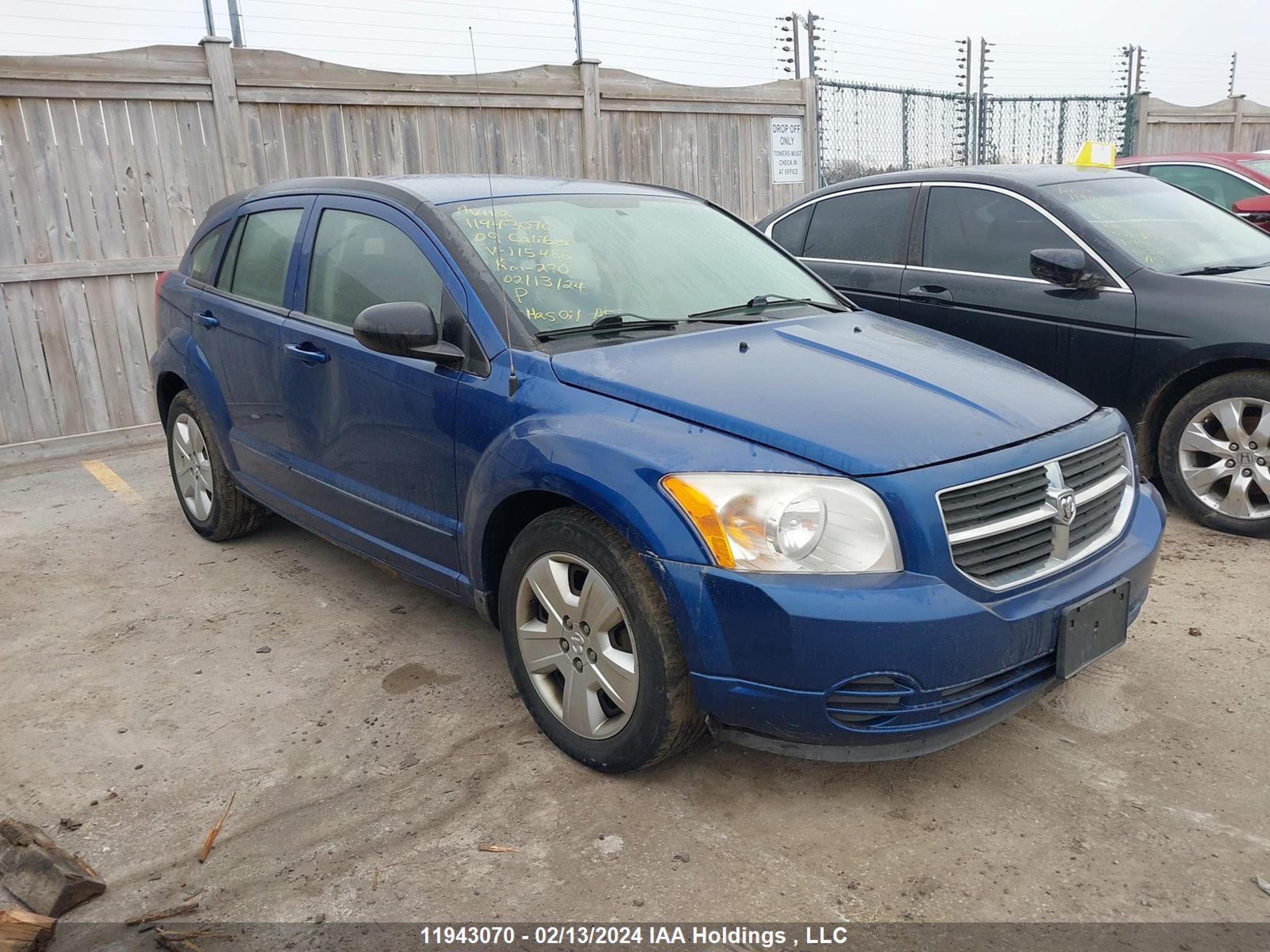 dodge caliber 2009 1b3hb48ax9d115486