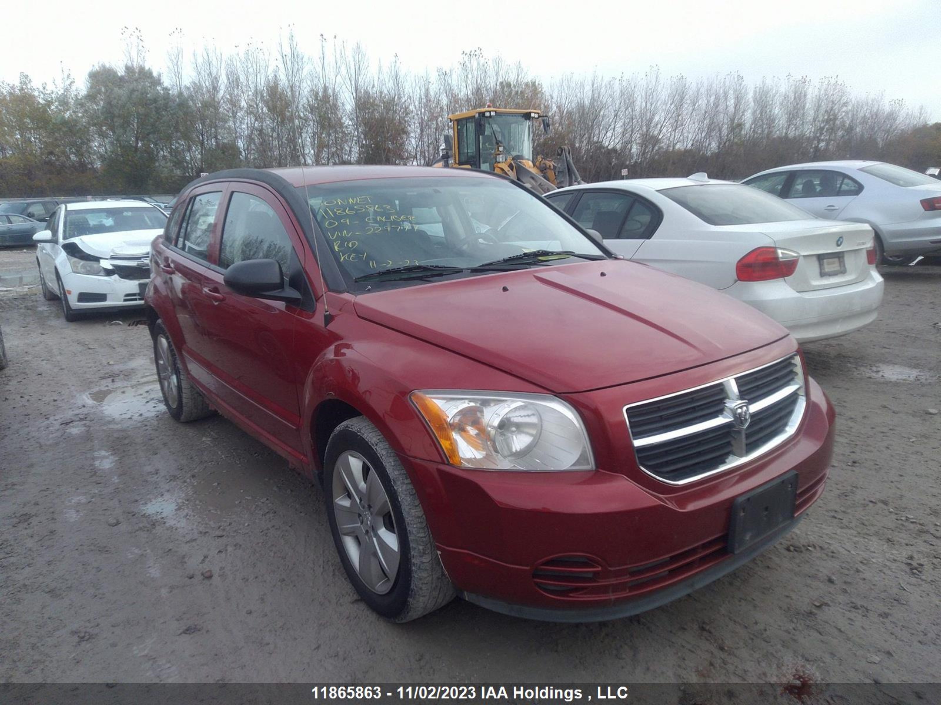 dodge caliber 2009 1b3hb48ax9d229777