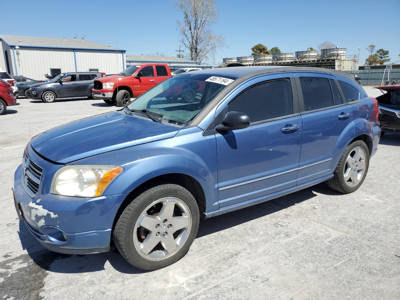 dodge caliber 2007 1b3hb78k37d203206