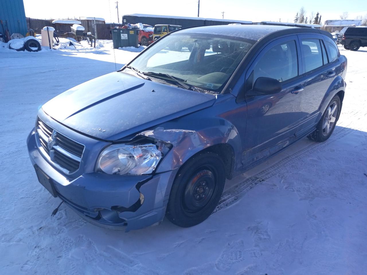 dodge caliber 2007 1b3he78k07d240978