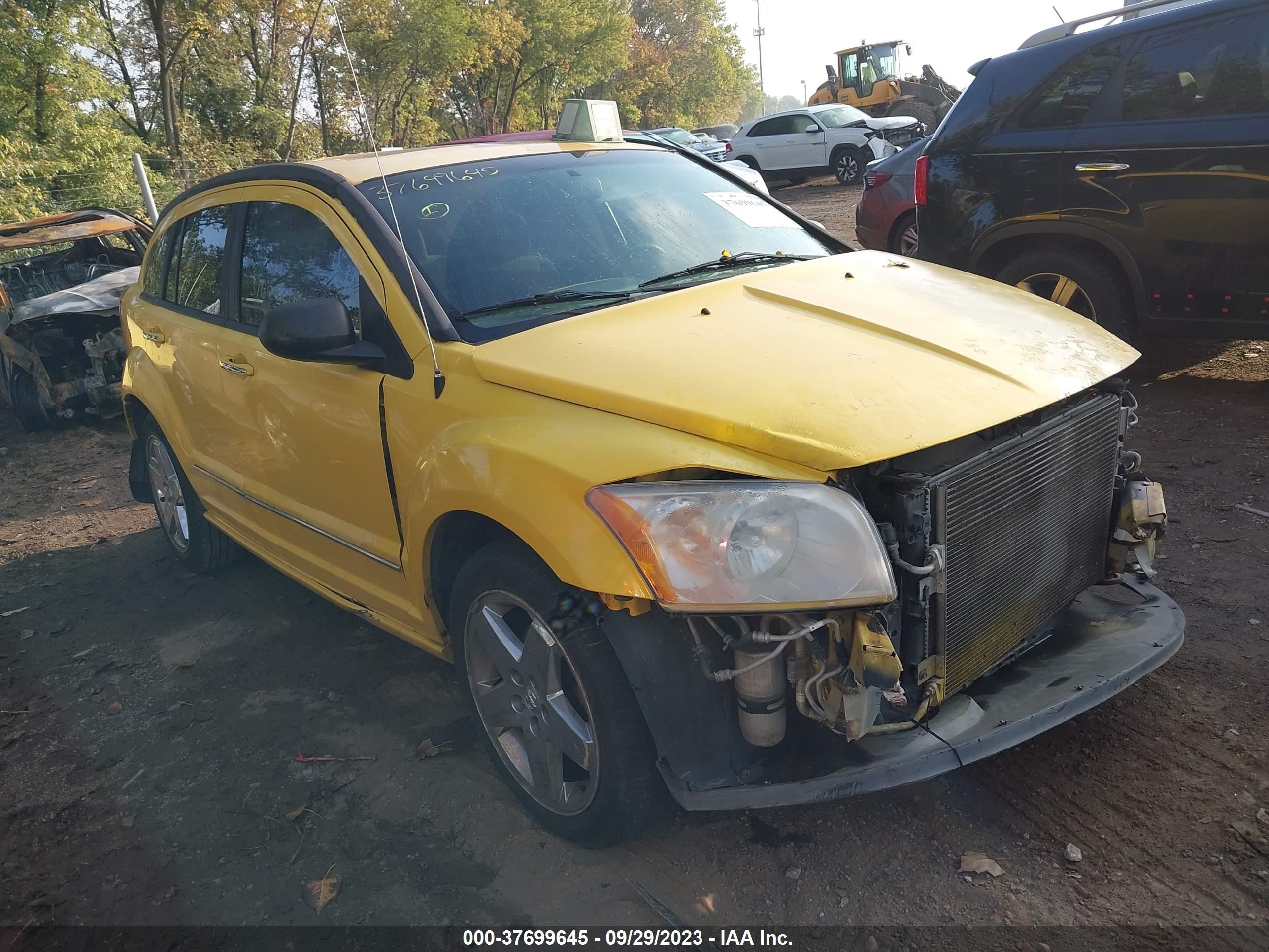 dodge caliber 2007 1b3he78k87d516324