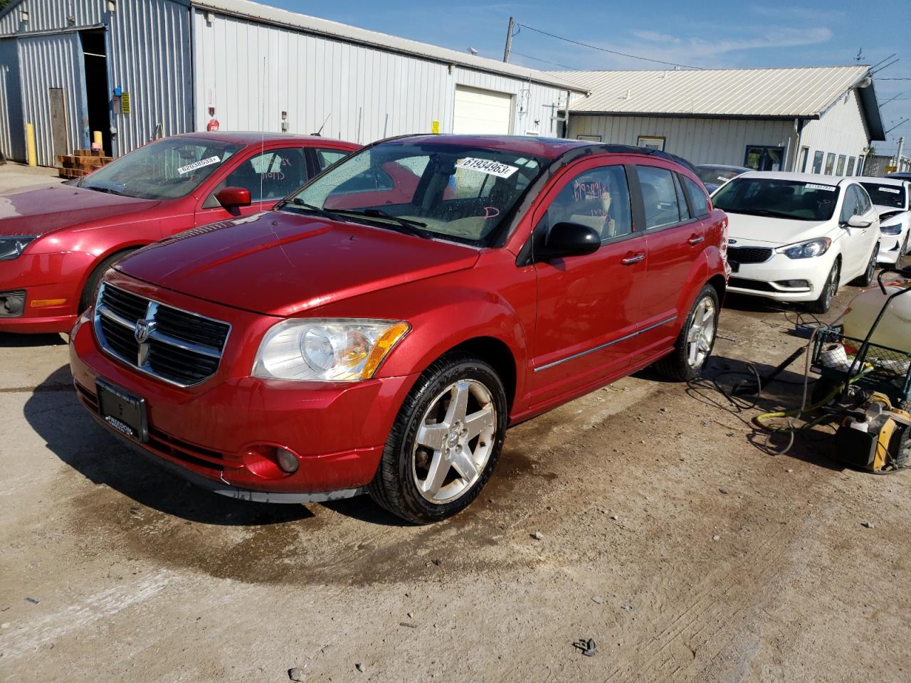 dodge caliber 2007 1b3he78k87d516467