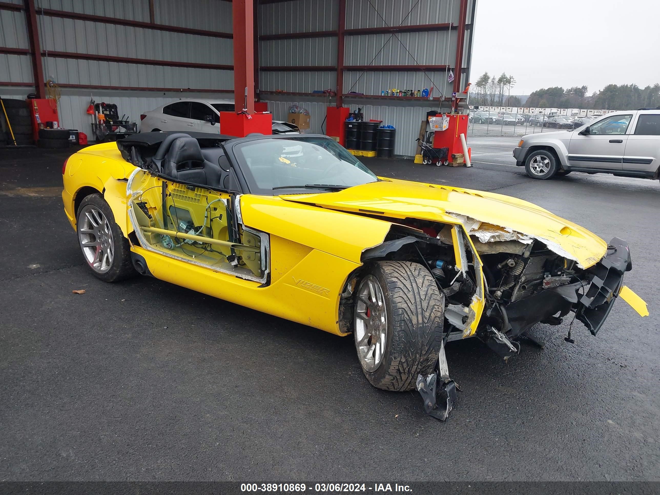 dodge viper 2005 1b3jz65z55v501076