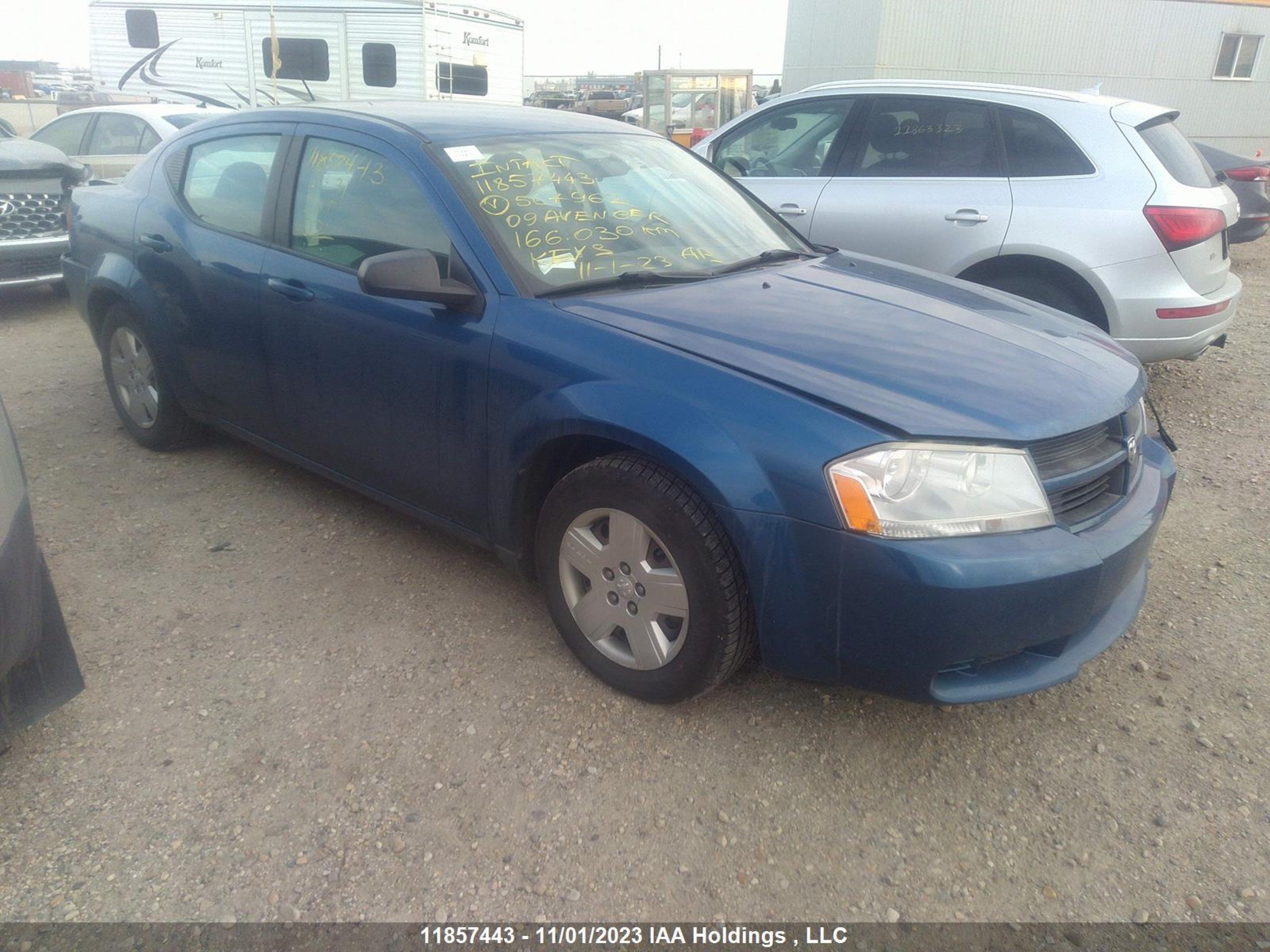 dodge avenger 2009 1b3lc46b09n567962