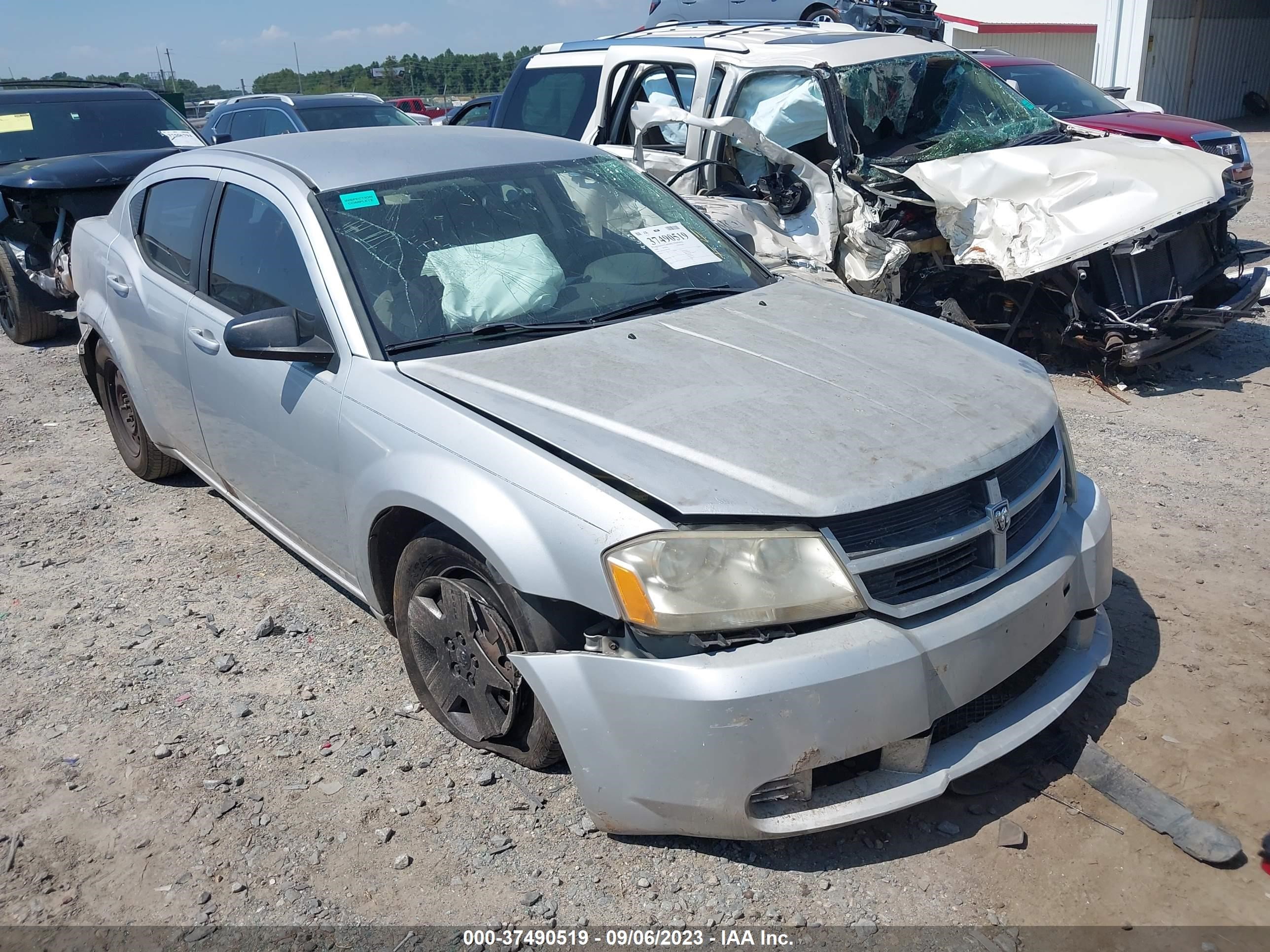 dodge avenger 2008 1b3lc46j18n143812