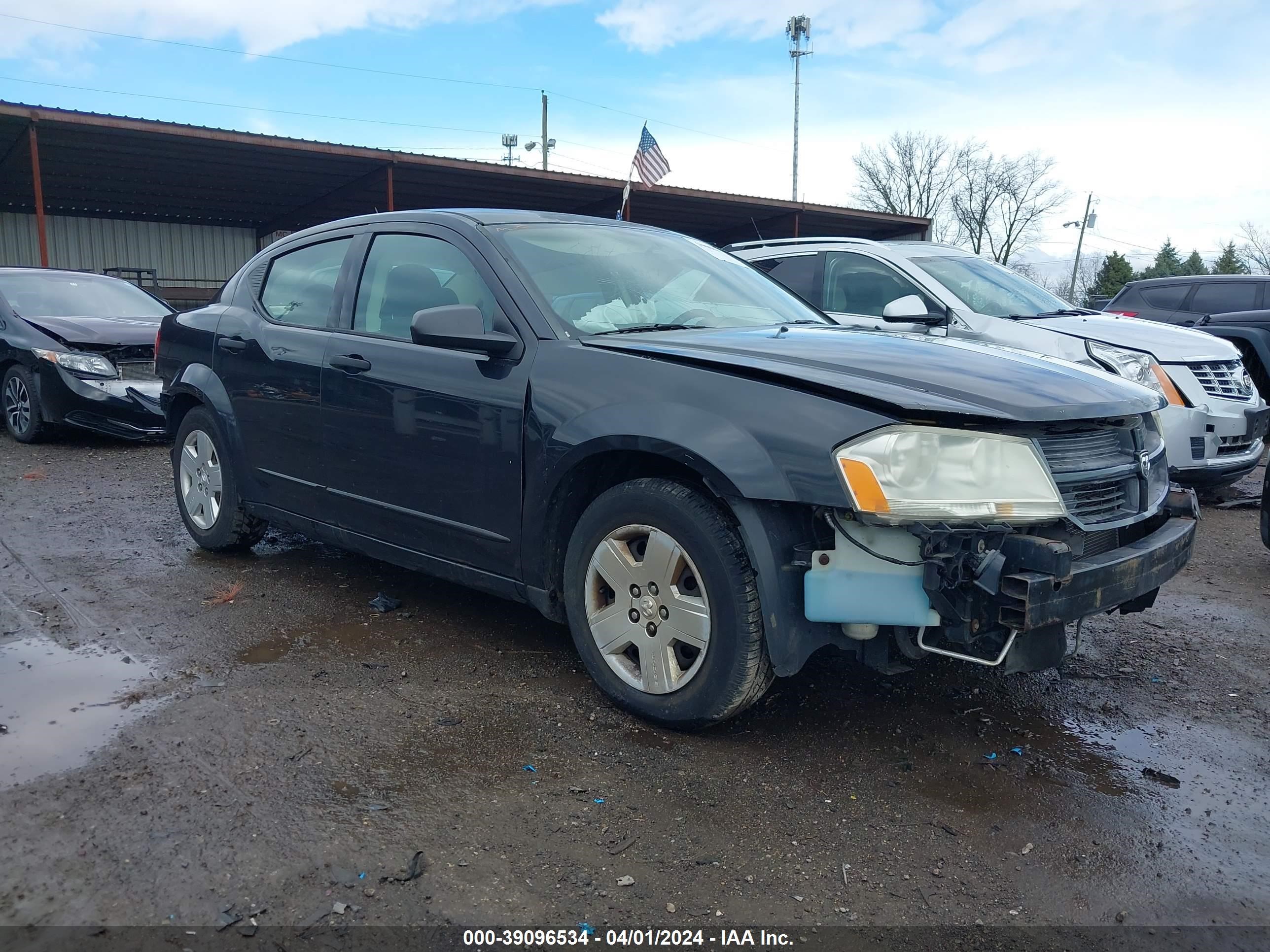 dodge avenger 2008 1b3lc46j58n241113