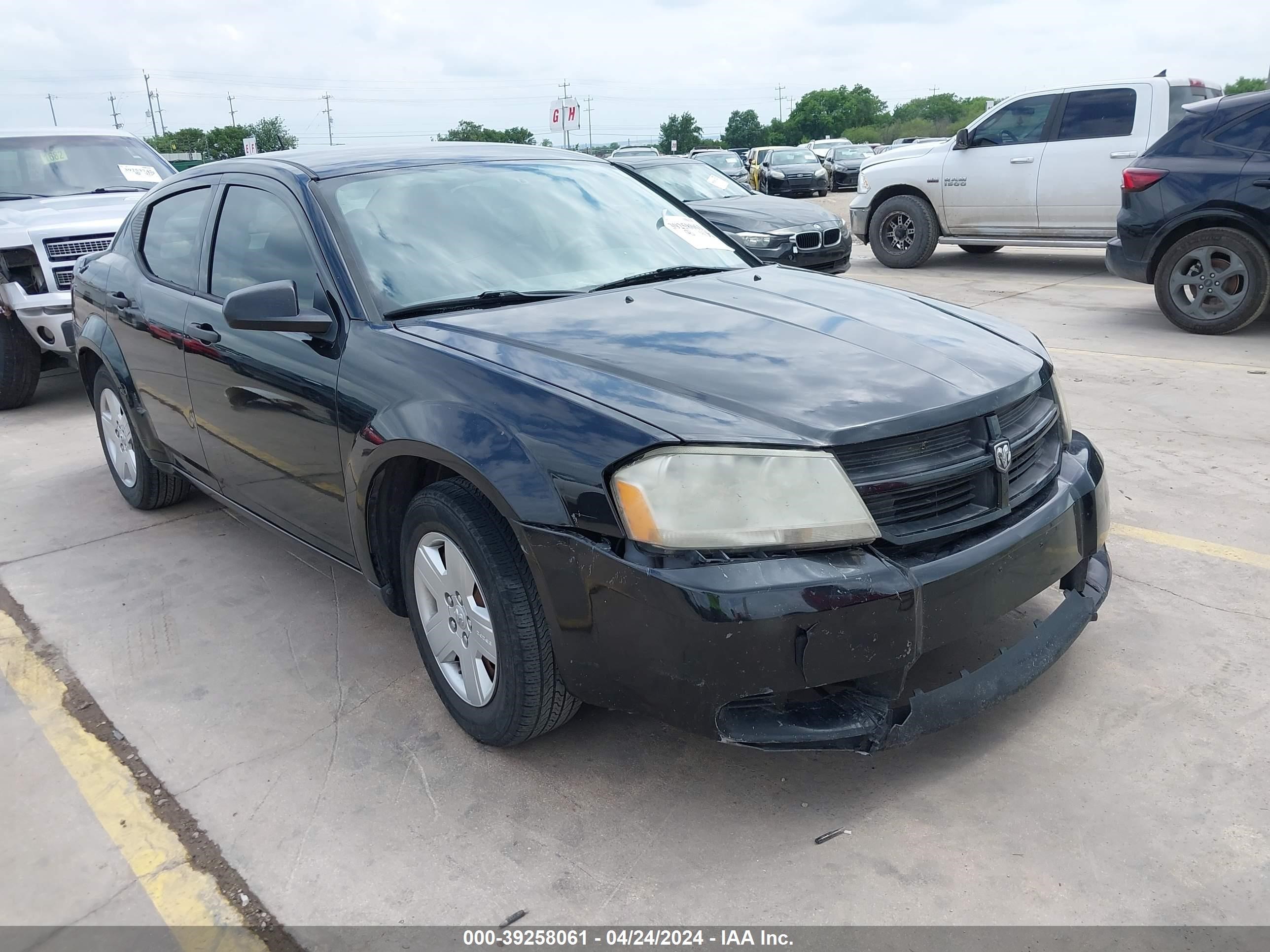 dodge avenger 2008 1b3lc46k18n254160