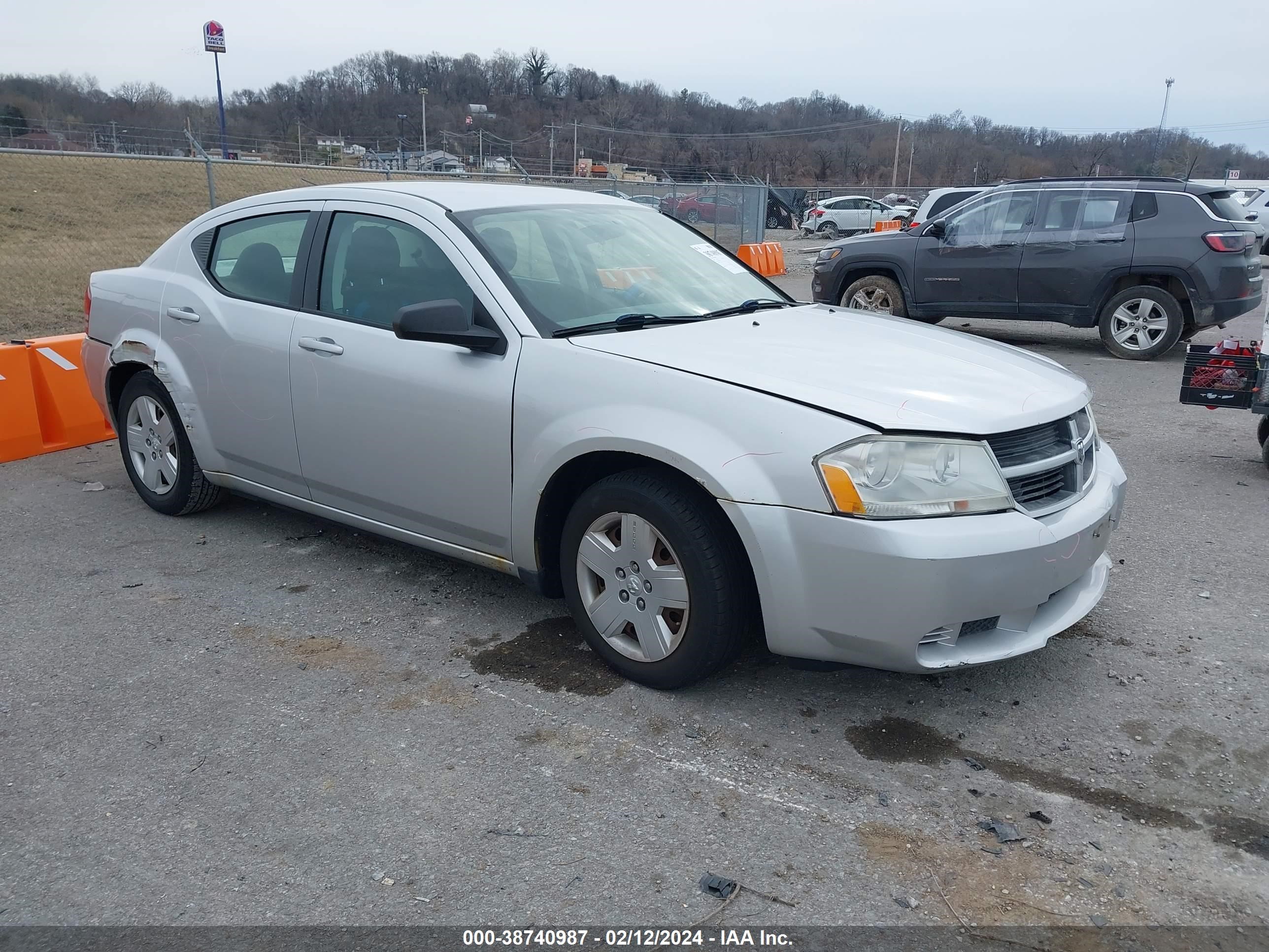 dodge avenger 2008 1b3lc46k28n230174